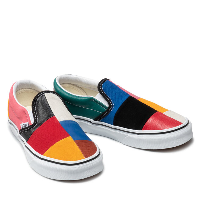 Vans Kedai Vans Classic Slip-On VN0A38F7VMF1 (Patchwork) Multi/Ture Wh
