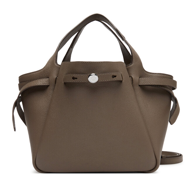 Torebka Tory Burch Romy Satchel - Brązowy