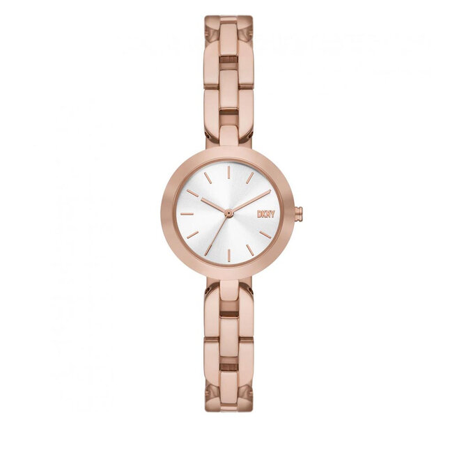 Dkny rose gold watch sale