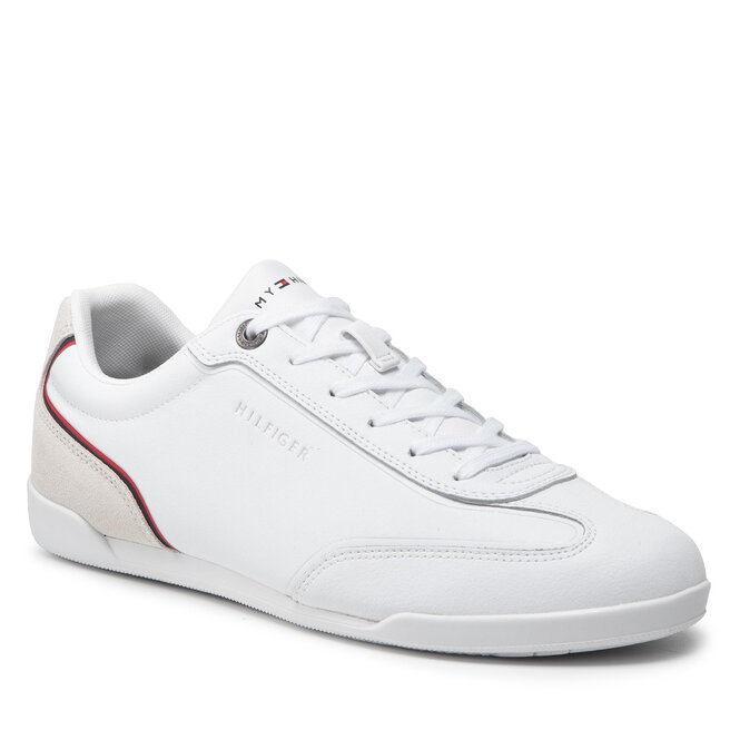Αθλητικά Tommy Hilfiger Modern Lo Pro Leather Cupsole FM0FM04014 White YBR