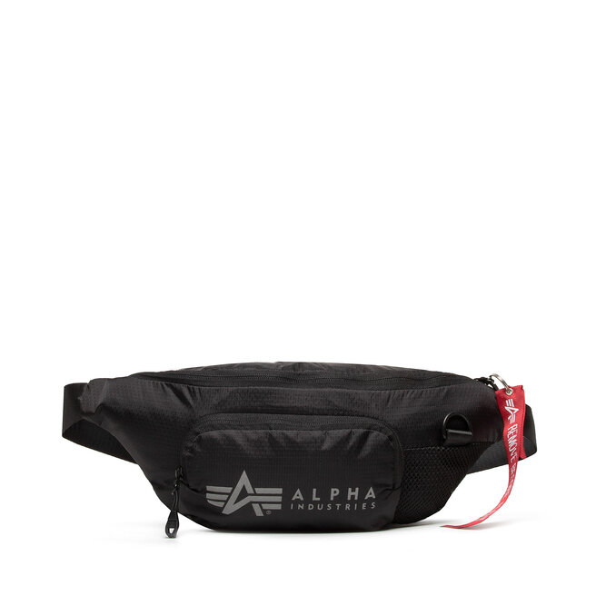 Borsetă Alpha Industries Packable Waist Bag 118917 Black 03 118917 imagine noua