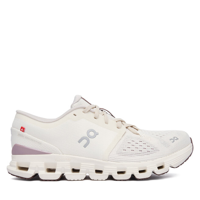 Buty na siłownię On Cloud X 4 3WE30074740 Kremowy - kobiece