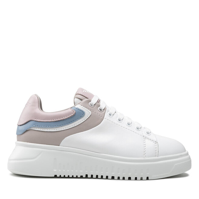 Emporio Armani Sneakers Emporio Armani X3X024 XN314 S125 Wht/Grey/Blue/Rose