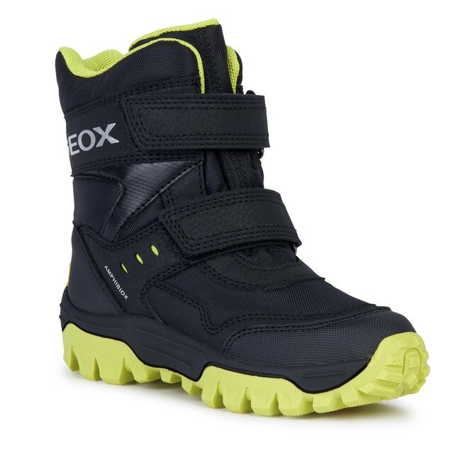 Geox Hótaposó Geox J Himalaya Boy B Abx J36FRC 0FUCE C0802 D Black/Lime