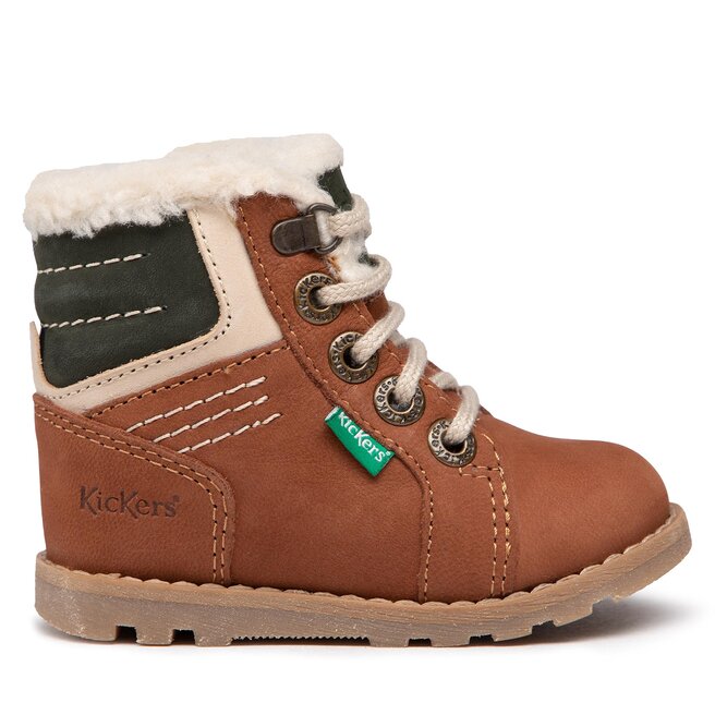 Stivali Kickers Nonotain 909850 10 M Camel Kaki 116 escarpe