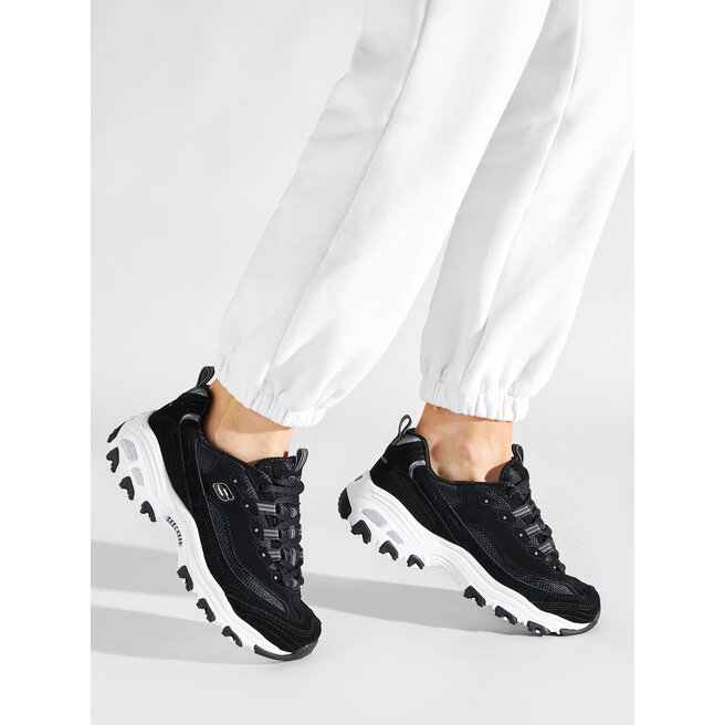 Sneakersy Skechers Biggest Fan 11930 BLK Black eobuwie .pl