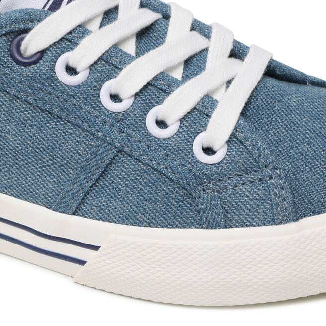 Pepe Jeans Teniszcipő Pepe Jeans Brady W Logo PLS31288 Factory Blue 560