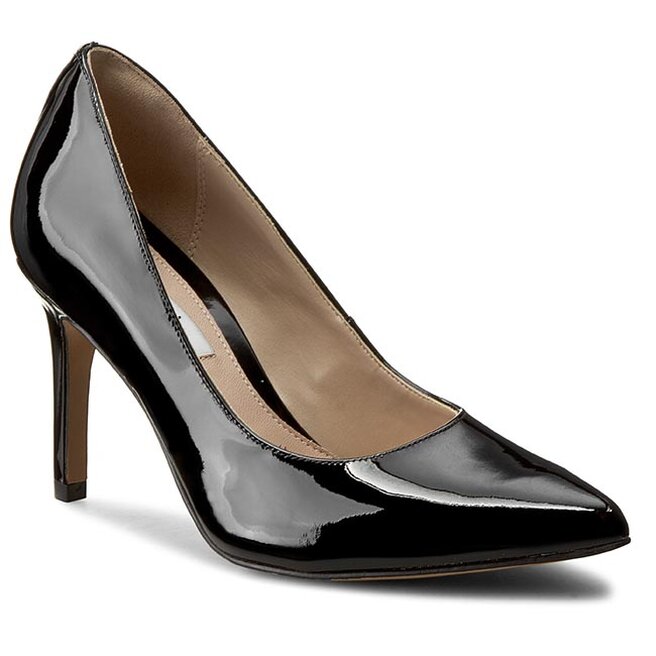 Lodi ky Clarks Dinah keer 261145594 Black Pat eobuv.cz