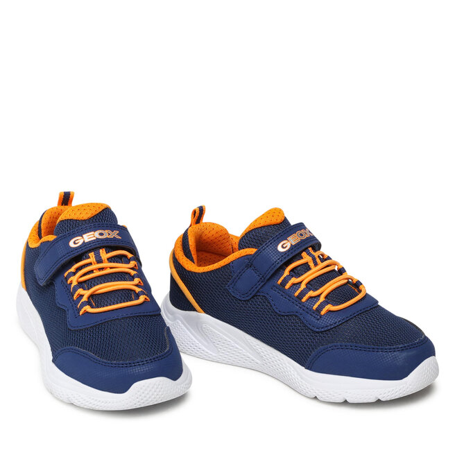 Geox Sportcipő Geox J Sprintye B.E J25GBE 07TCE C0659 M Navy/Orange