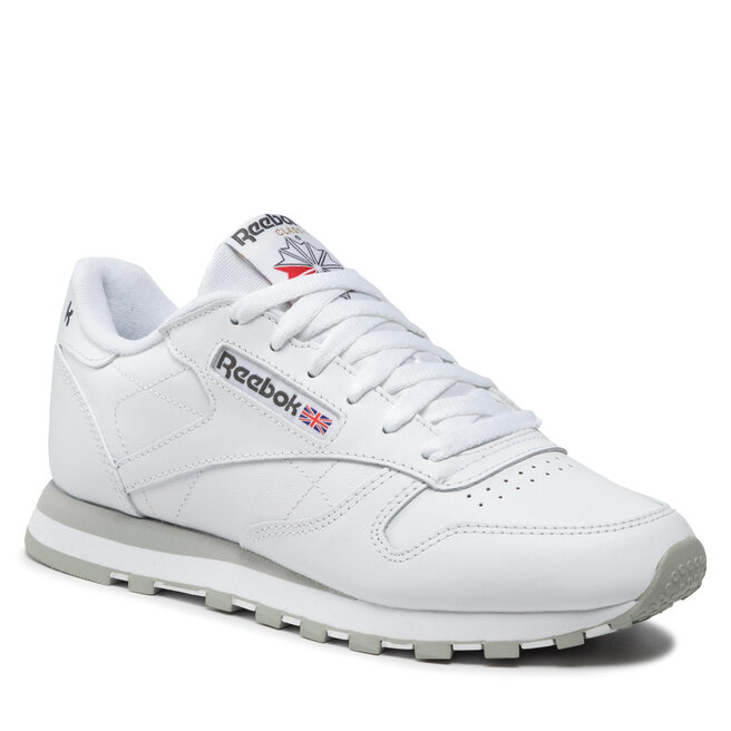 Buty Reebok Cl Lthr 2214 White Light Grey eobuwie .pl