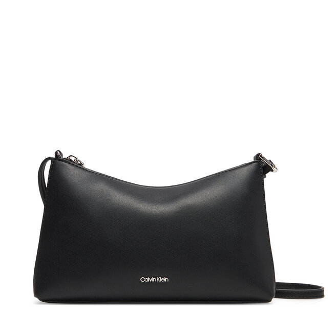 Torebka Calvin Klein Ck Must Conv Logo Jqd Strap Xbod - Czarny