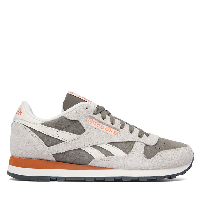 Sneakersy Reebok SS-CLASSIC LEATHER 100245033 Szary jasny - męskie