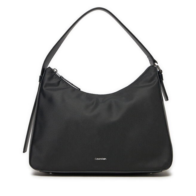 Torebka Calvin Klein Ck Sense Md Shoulder Bag_Nylon - Czarny