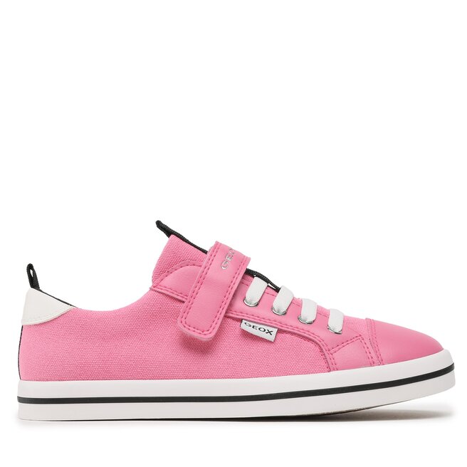 Sneakersy Geox Jr Ciak Girl - D Różowy