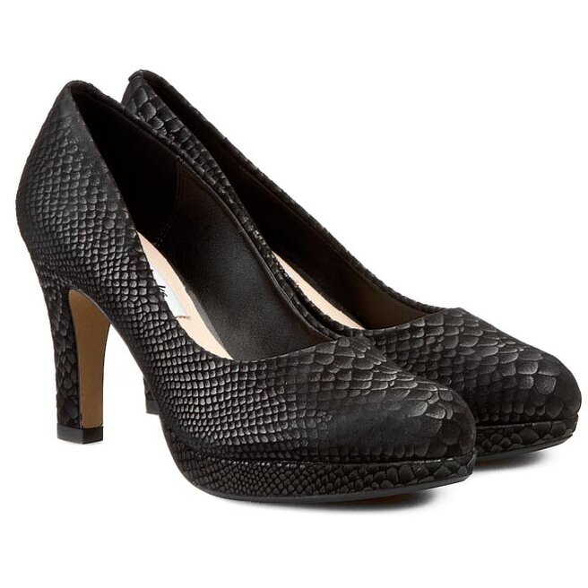 Clarks crisp on sale kendra black