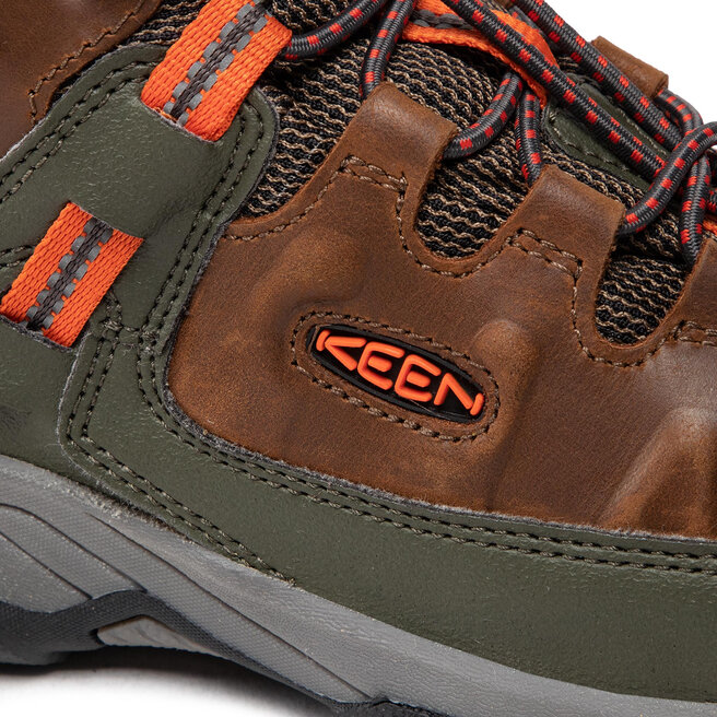 Keen Туристически Keen Targhee Mid Wp 1026299 Dark Earth/Forest Night