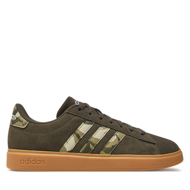 Sneakersy adidas Grand Court 2.0 - Brązowy