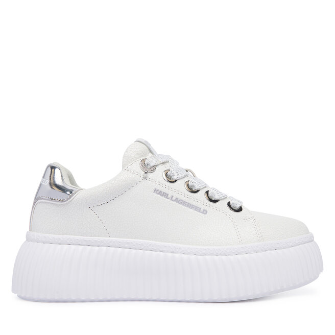 Sneakersy KARL LAGERFELD KL42376C Biały - kobiece