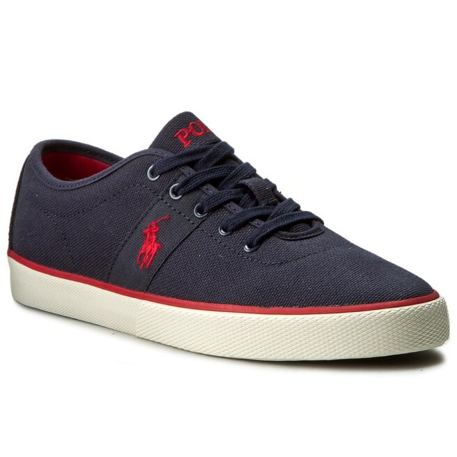 Polo ralph lauren navy halford shoes clearance