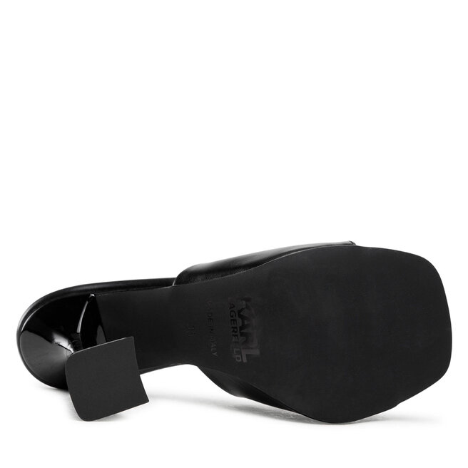 KARL LAGERFELD Παντόφλες KARL LAGERFELD KL32000 Black Lthr