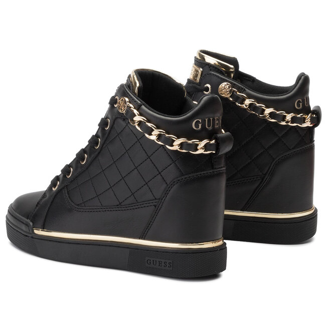 Guess Sportcipő Guess Fraser FL7FRA ELE12 BLACK/GOLD