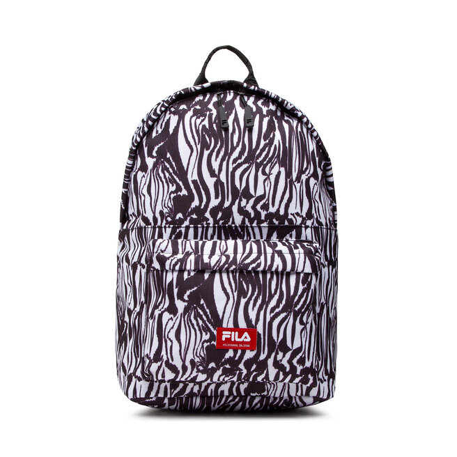 Rucsac Fila Babylon Animal Aop Bagde Backpack S'Cool FBU0003 Bright White Abstract Zebra Aop 13021