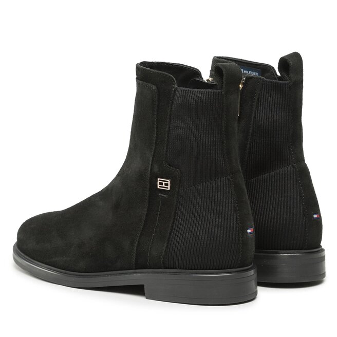 Tommy Hilfiger Bokacsizma Tommy Hilfiger Tommy Essentials Boot FW0FW07474 Black BDS