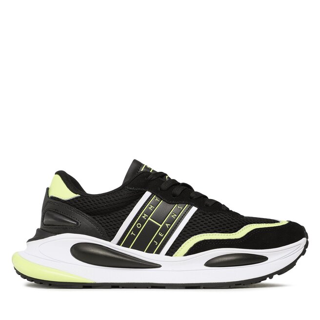 Sneakersy Tommy Jeans Runner - Czarny