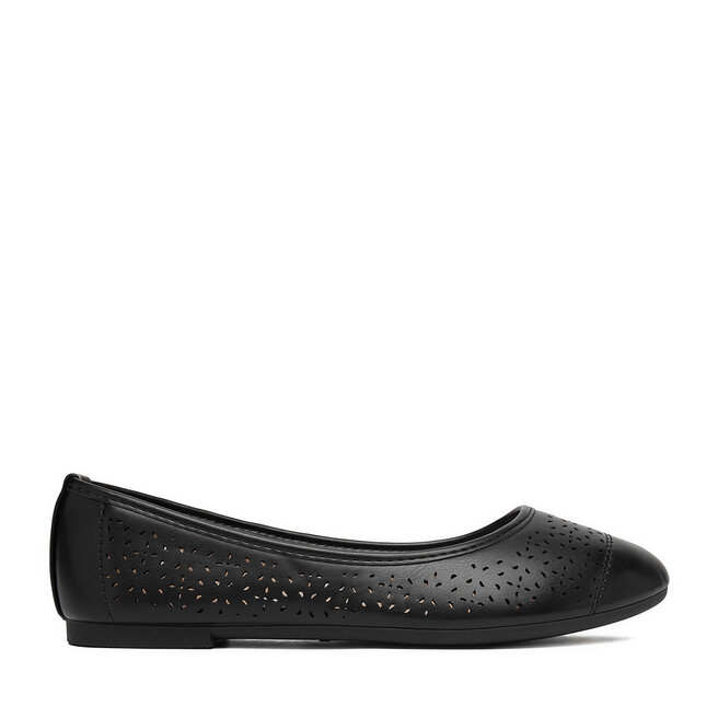 Baleriny JENNY CEO-39408-301 Czarny -