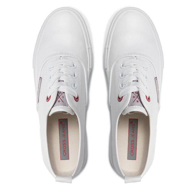 Cross Jeans Sneakersy Cross Jeans GG2R4001C White