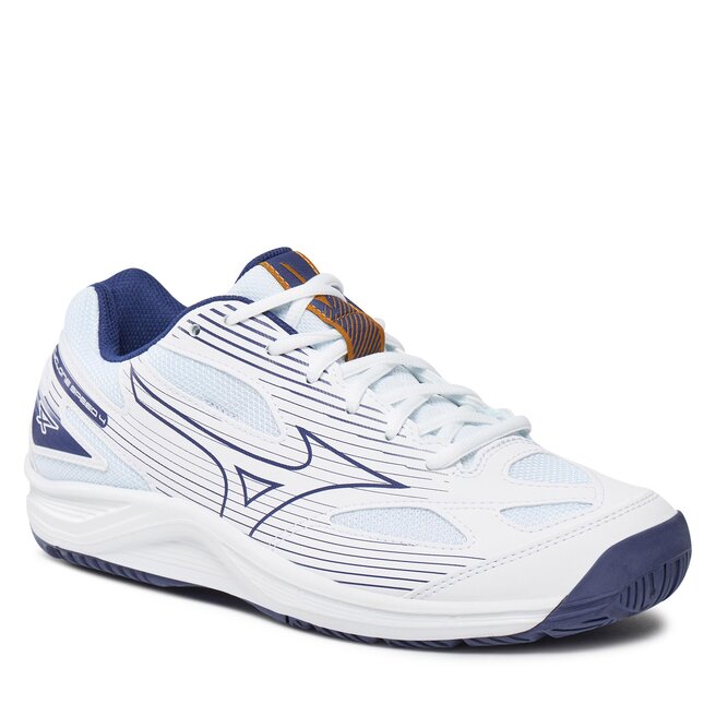 Mizuno Cyclone Speed 4 V1GA2380 White Blueribbon Mpgold 43