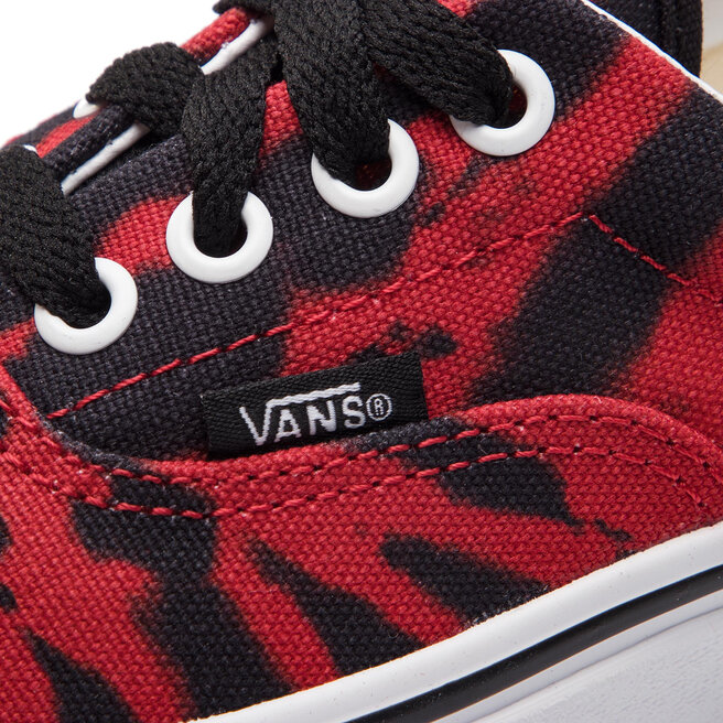 Vans era tie dye tango red discount
