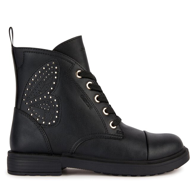 Botki Geox J Eclair Girl J369QM 000BC - M Czarny