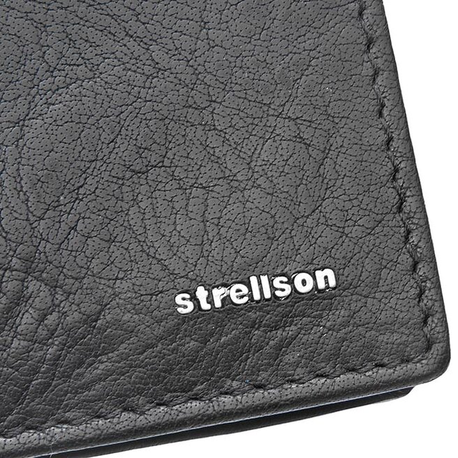 Strellson Голям мъжки портфейл Strellson Billfold H8 4010001301 Black 900