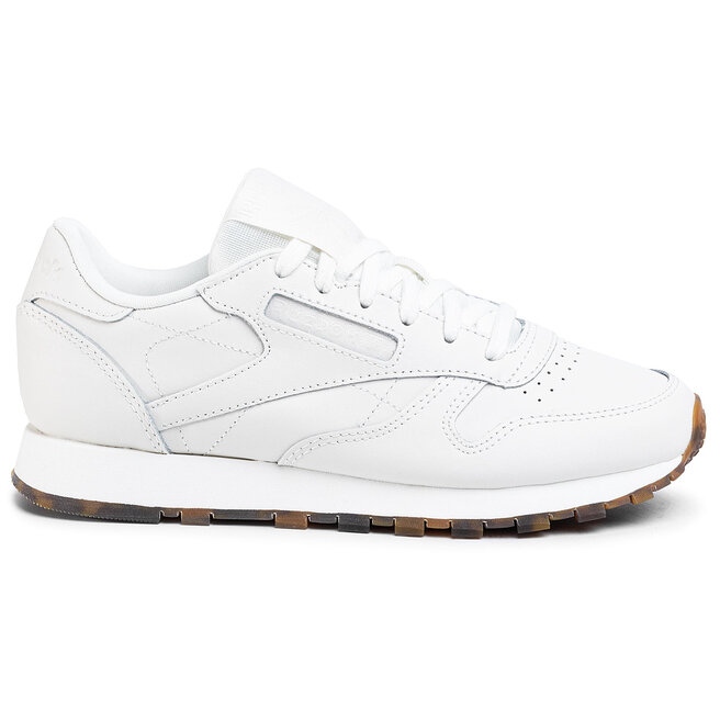 Reebok Pantofi Reebok Cl Lthr EH1664 Chalk/Chalk/Chalk