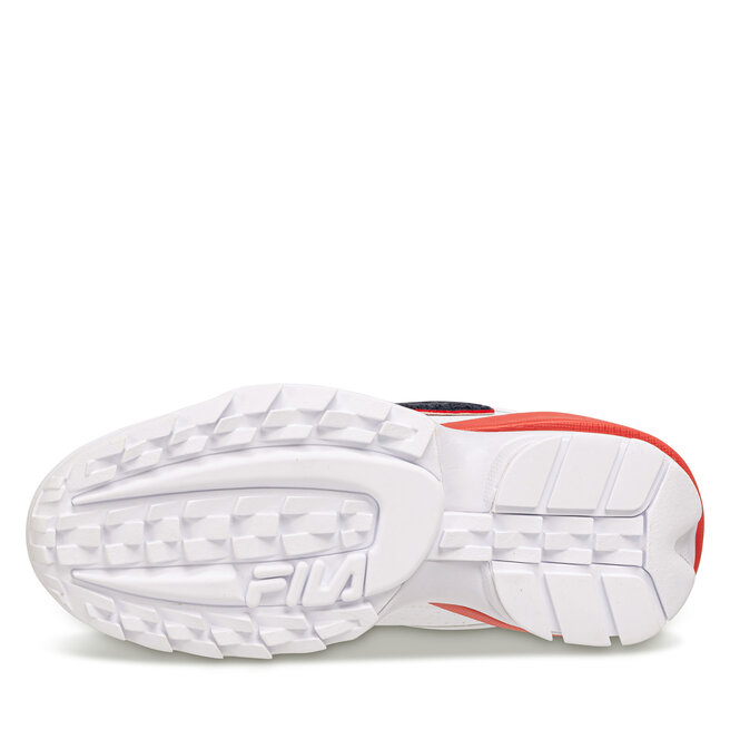 Fila Sneakersy Fila Disruptor Patch Wmn FFW0356.13037 White/Fila Navy