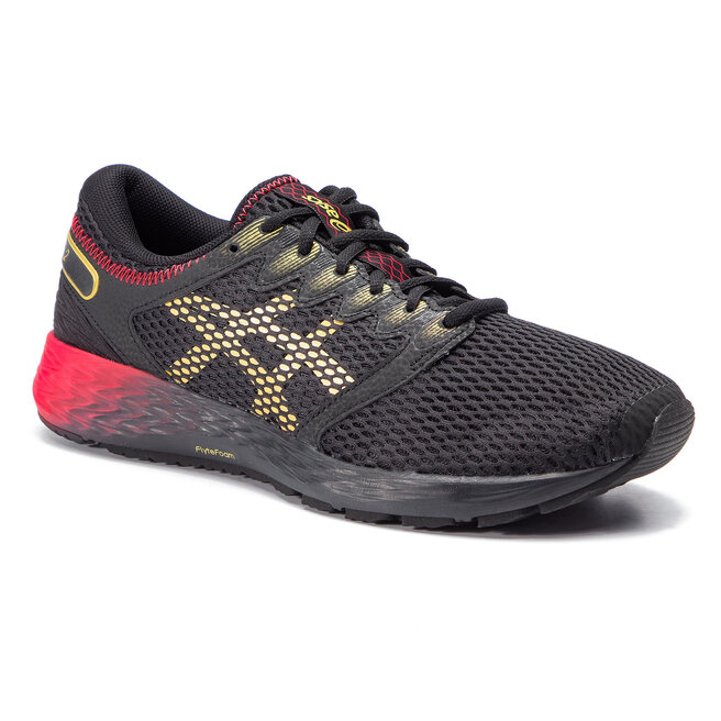 Scarpe Asics RoadHawk FF 2 1011A590 Black Rich Gold 001 escarpe