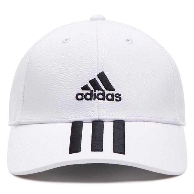 adidas Baseball 3 Stripes Twill Cap FQ5411 White Black
