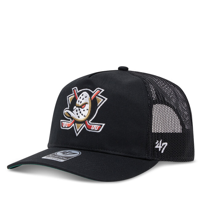 Czapka z daszkiem 47 Brand NHL Anaheim Ducks Mesh ’47 HITCH - Czarny