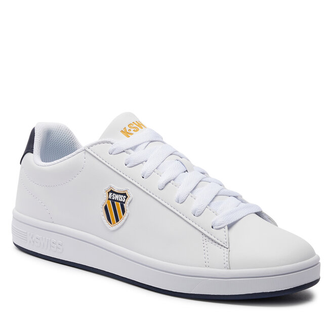 Sneakers K Swiss Court Shield 06599 856 M White/Navy/Honey Gold 856