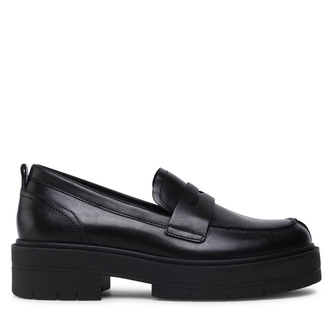 Loafersy Geox D Spherica Ec7 D36VDI 00043 - Czarny