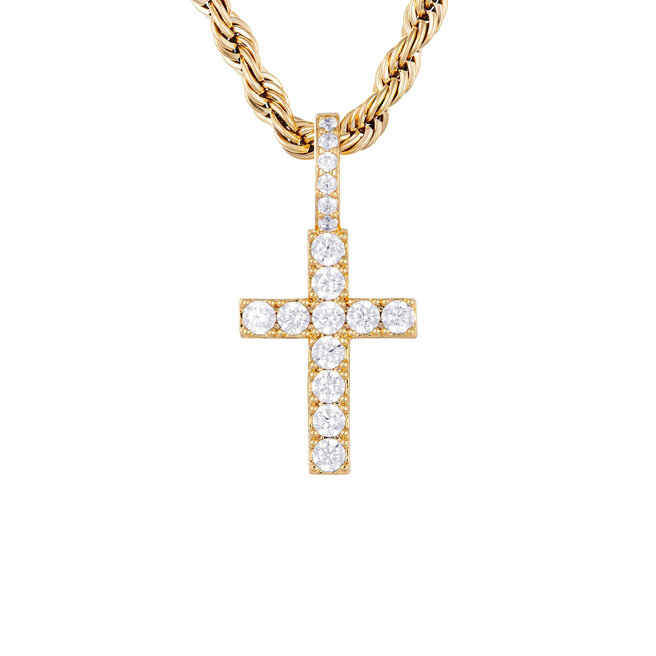 Zawieszka ICED STUFF Micro Diamond - Złoty