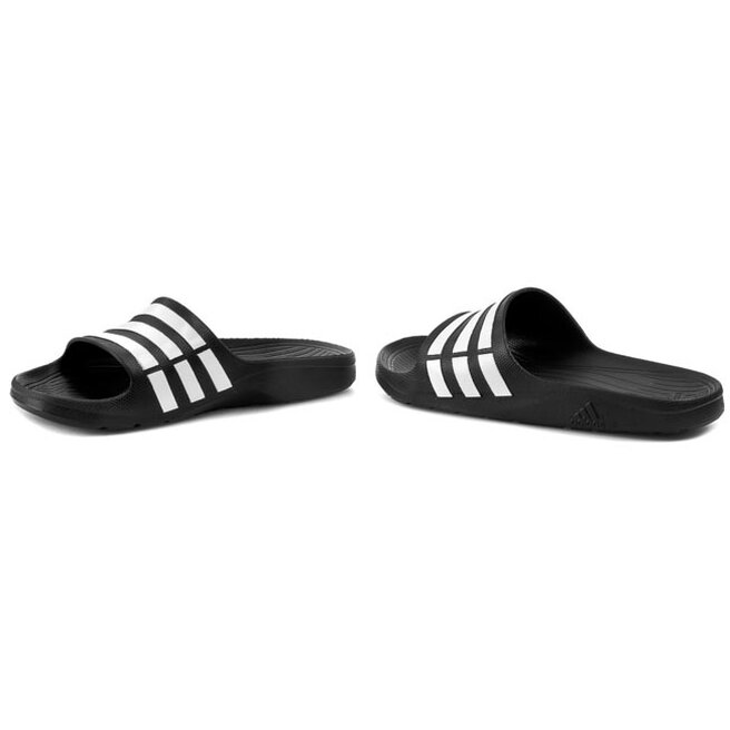 Klapki adidas Duramo Slide G15890 Black1/Wht | eobuwie.com.pl