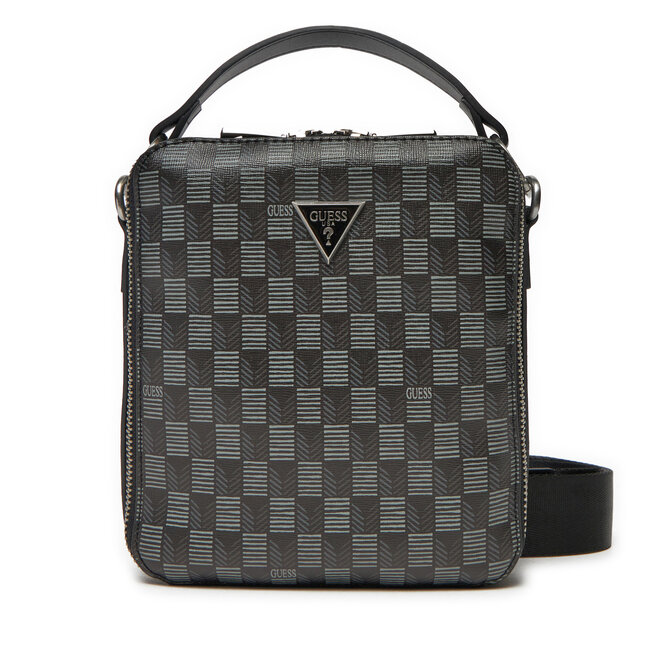 Saszetka Guess Torino-Jet Set Eco Mini-Bags HMTOJS - Czarny