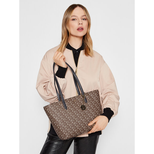 Dkny bryant sales lg zip tote