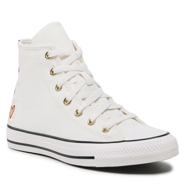 Teniși Converse Casti Hi A04950C Vintage White/Back Alley Brick A04950C imagine noua