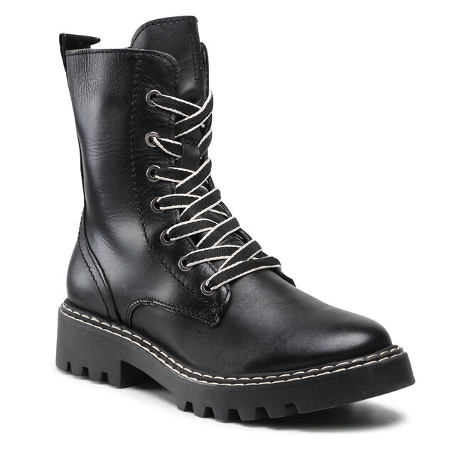 Trappers Tamaris 1-25846-27 Black Leather 003