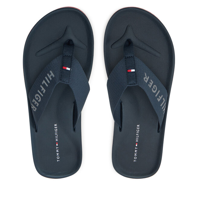 Japonki Tommy Hilfiger Comfort Hilfiger Beach Sandal - Granatowy