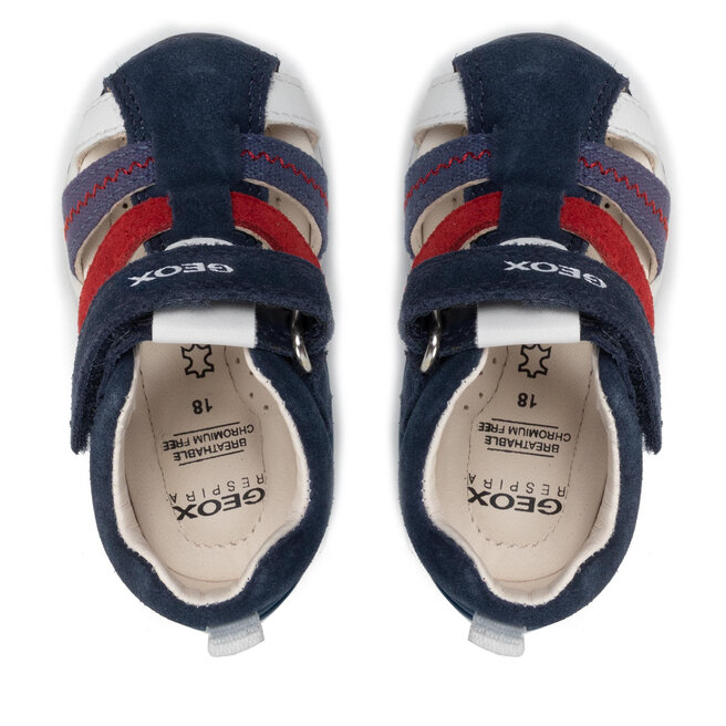 Geox Sandale Geox B Each B. B B150BB 022BC C0735 Navy/Red