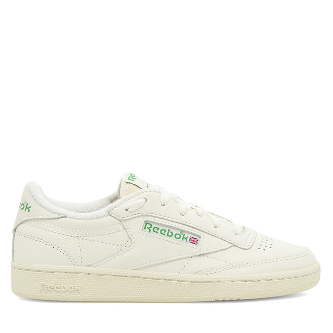 Sneakersy Reebok SS-CLUB C 85 VINTAGE 100007797 Kremowy - kobiece
